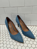 Calvin Klein denim pumps- Never worn