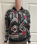 Adidas Originals Tropical Nature Print SST Track Jacket — M