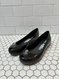 Melissa x Jeremy Scott Black Jelly Flats — Size 8.5