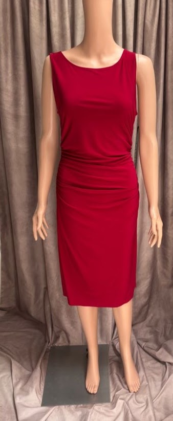 Crimson Bodycon Dress