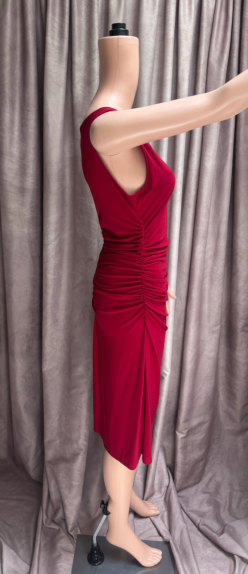 Crimson Bodycon Dress
