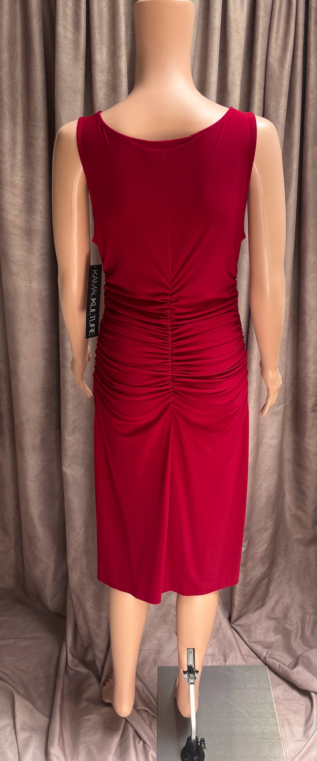 Crimson Bodycon Dress