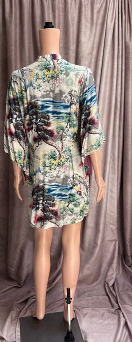 Vintage 90s Asian Inspired Dress