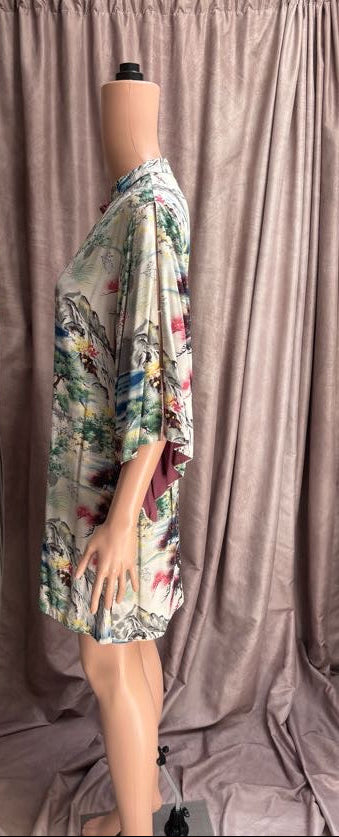 Vintage 90s Asian Inspired Dress