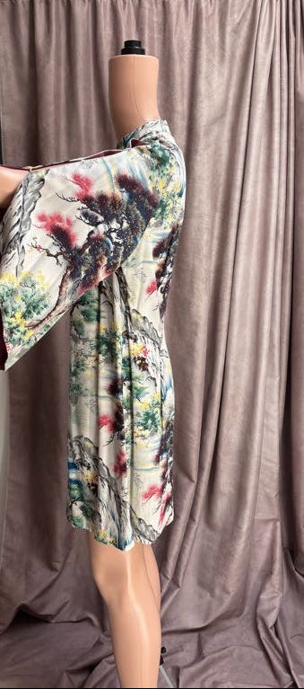 Vintage 90s Asian Inspired Dress