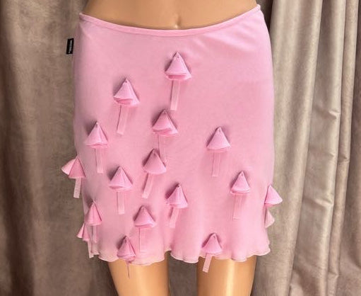 Moschino Silk Skirt | Vintage 90s