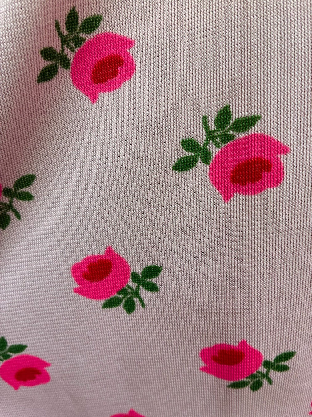 Vintage 1970's Prom Dress Pink and Precious