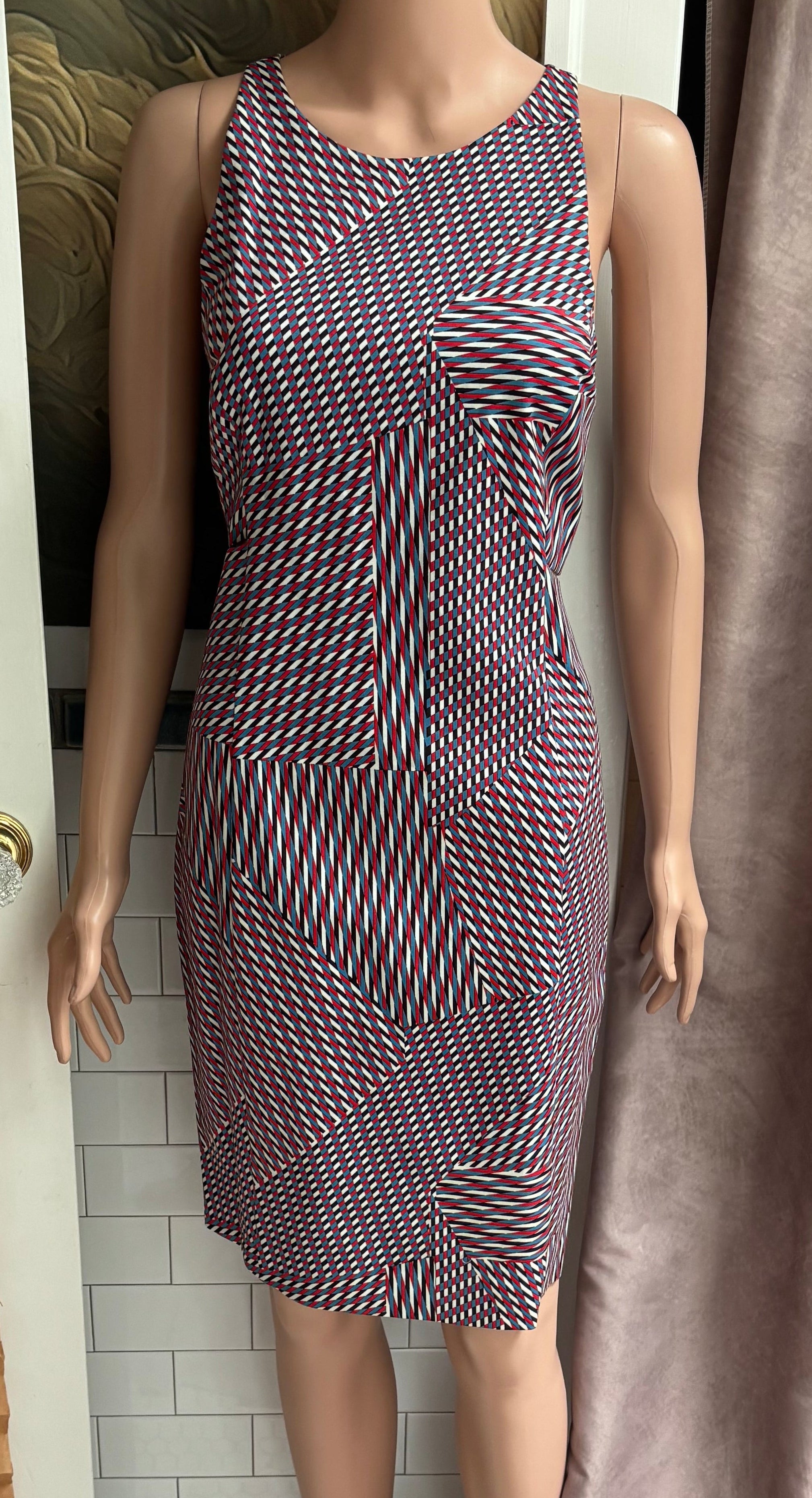 Geometric Cutout Dress
