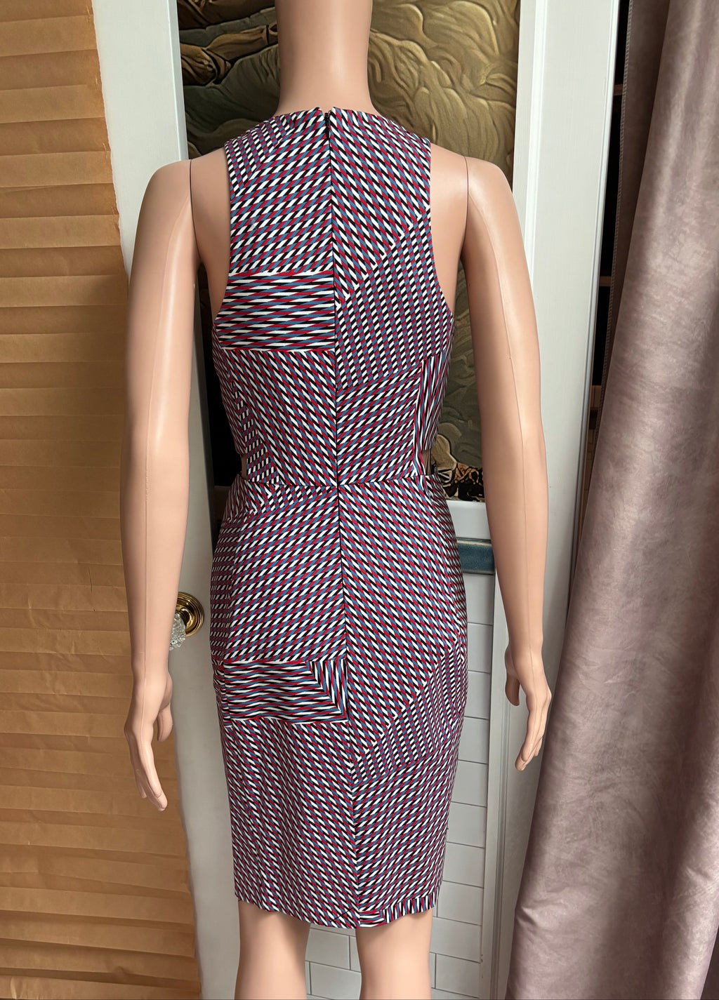 Geometric Cutout Dress