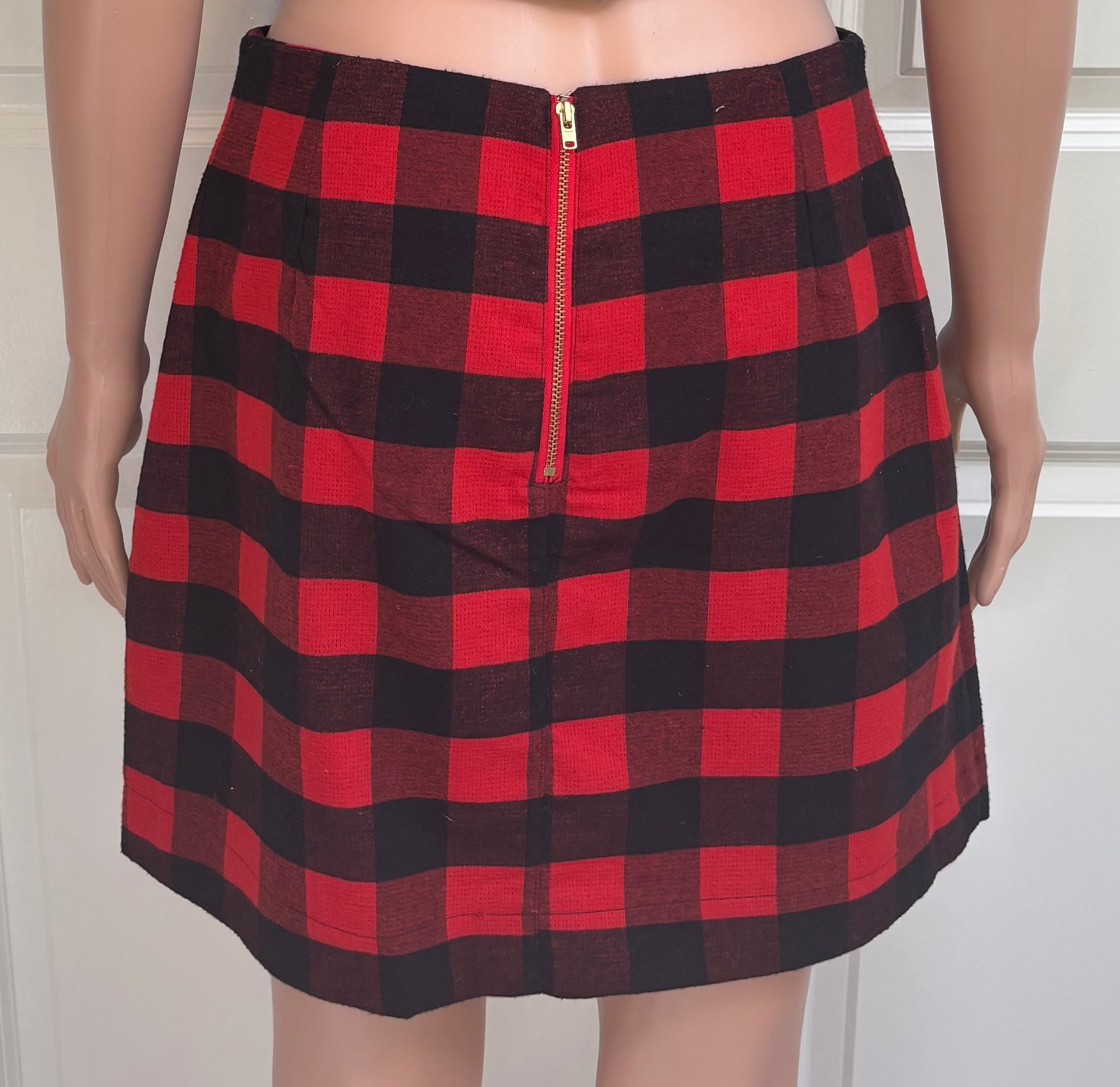Buffalo Plaid Skirt