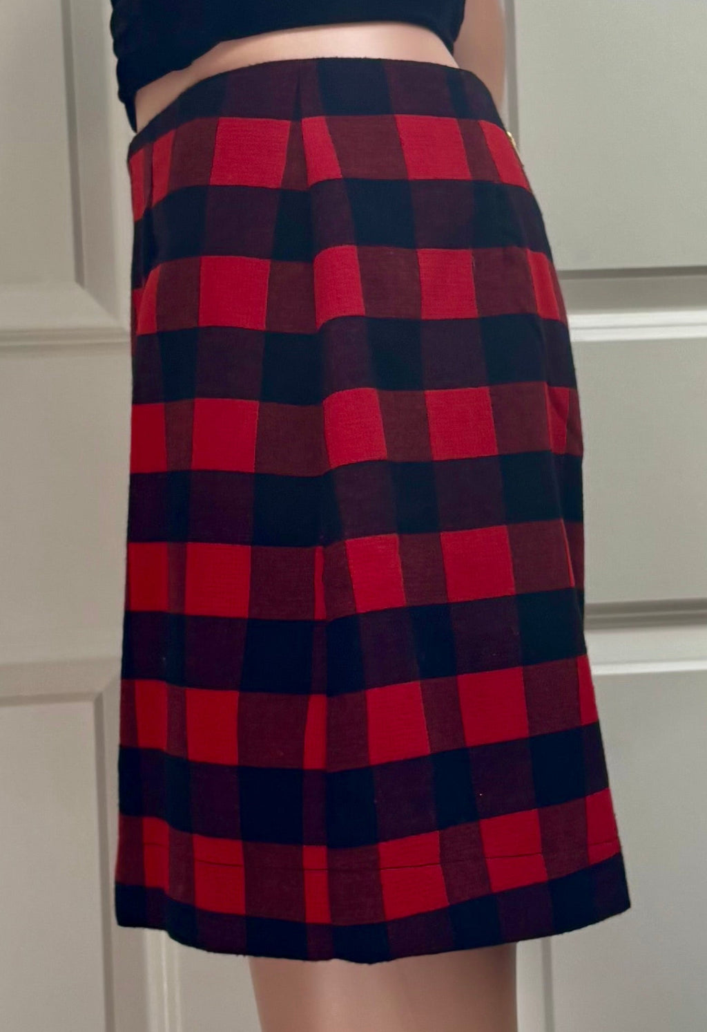 Buffalo Plaid Skirt
