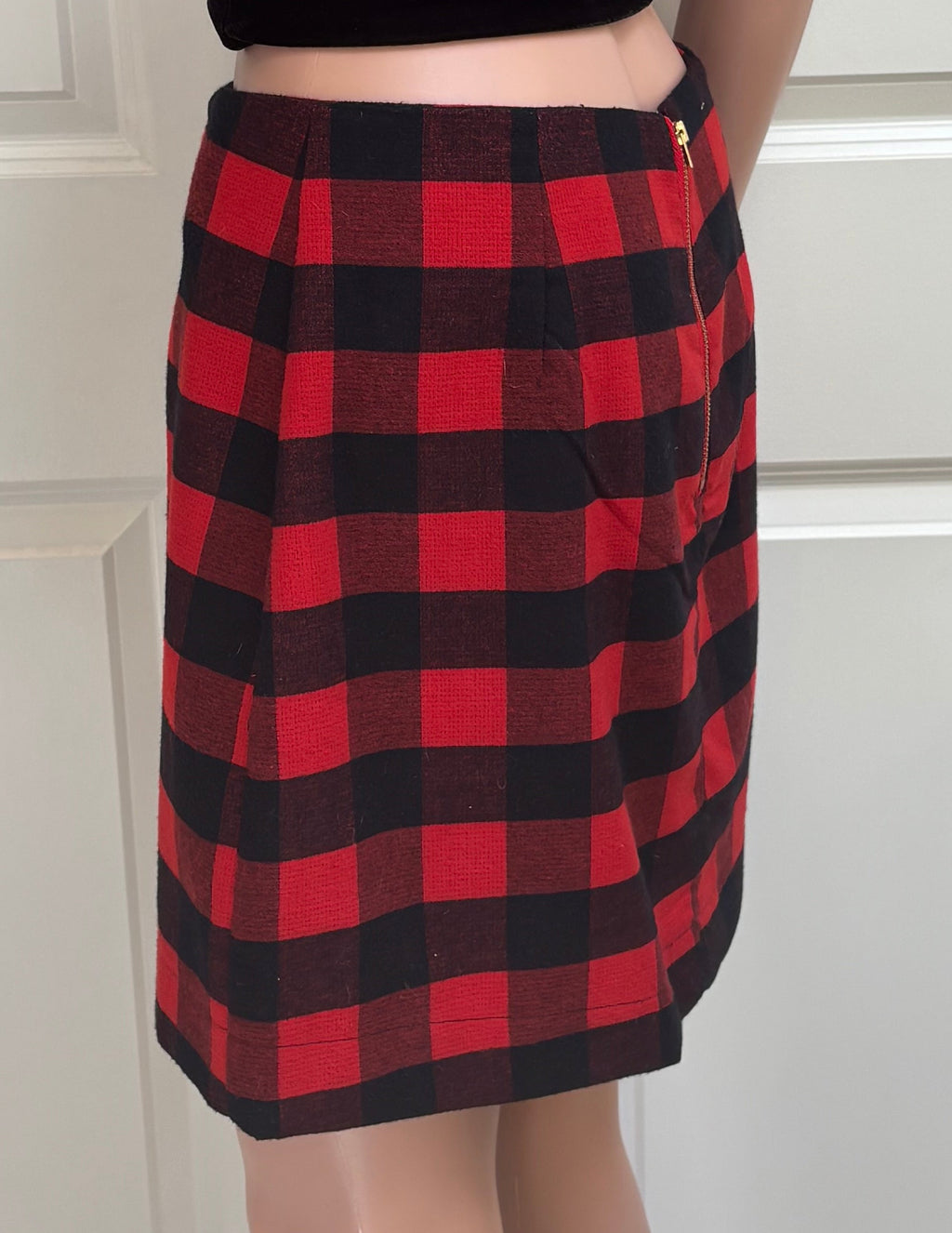 Buffalo Plaid Skirt