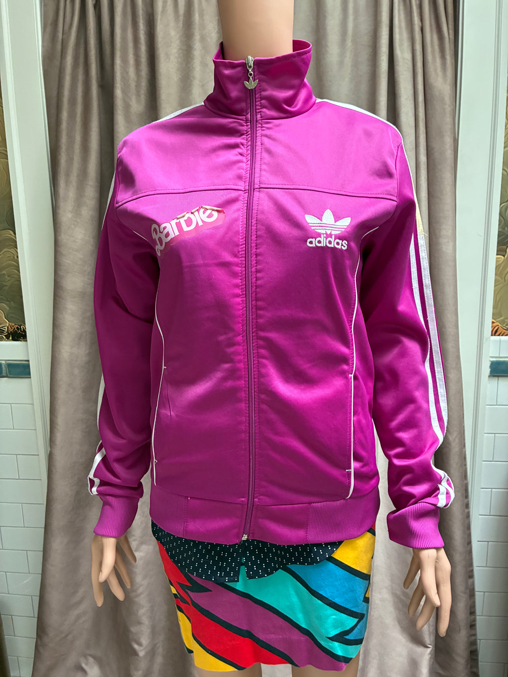 Vintage Adidas Originals x Barbie Track Jacket — Women's Medium