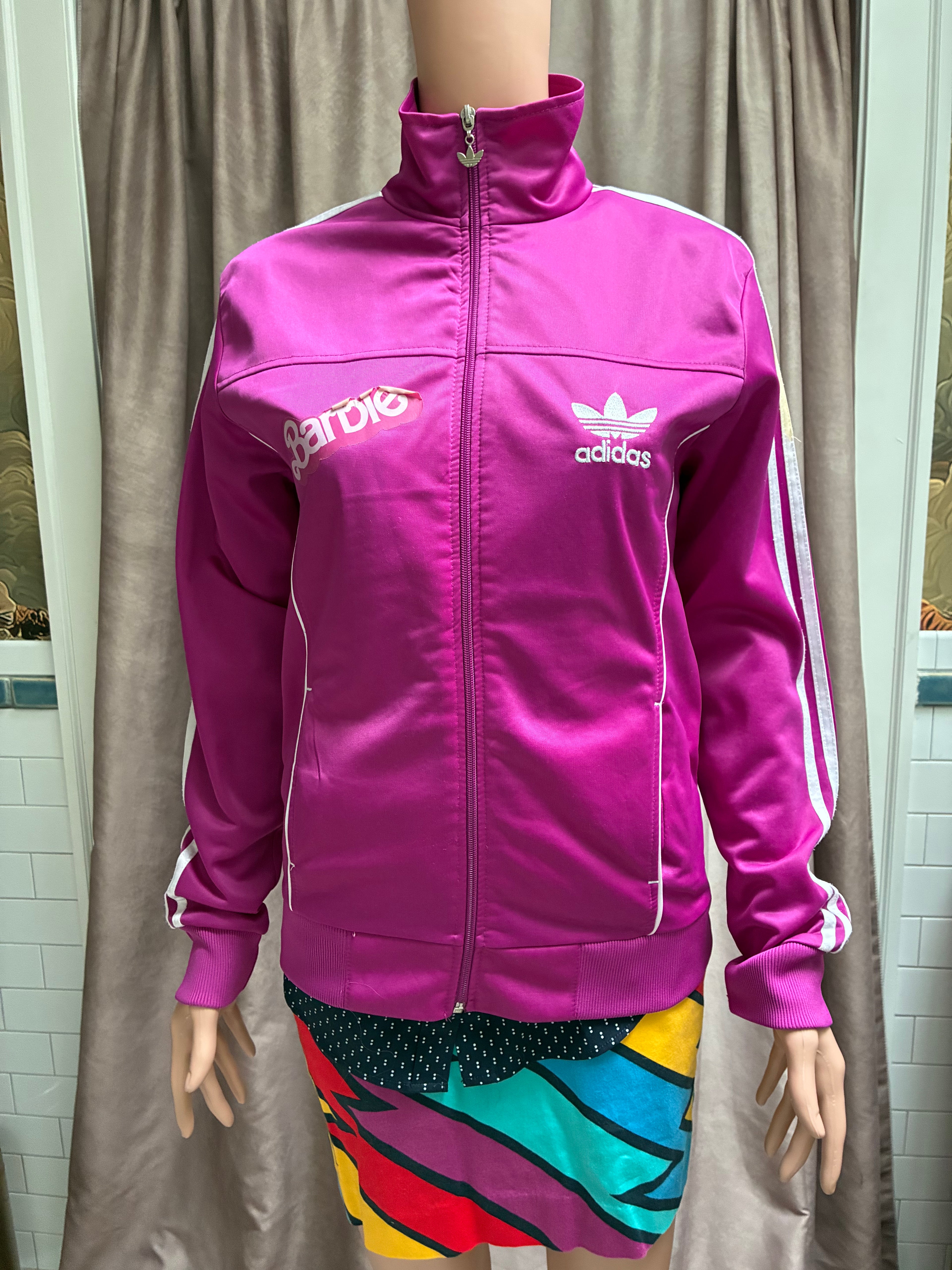 Vintage Adidas Originals x Barbie Track Jacket — Women's Medium