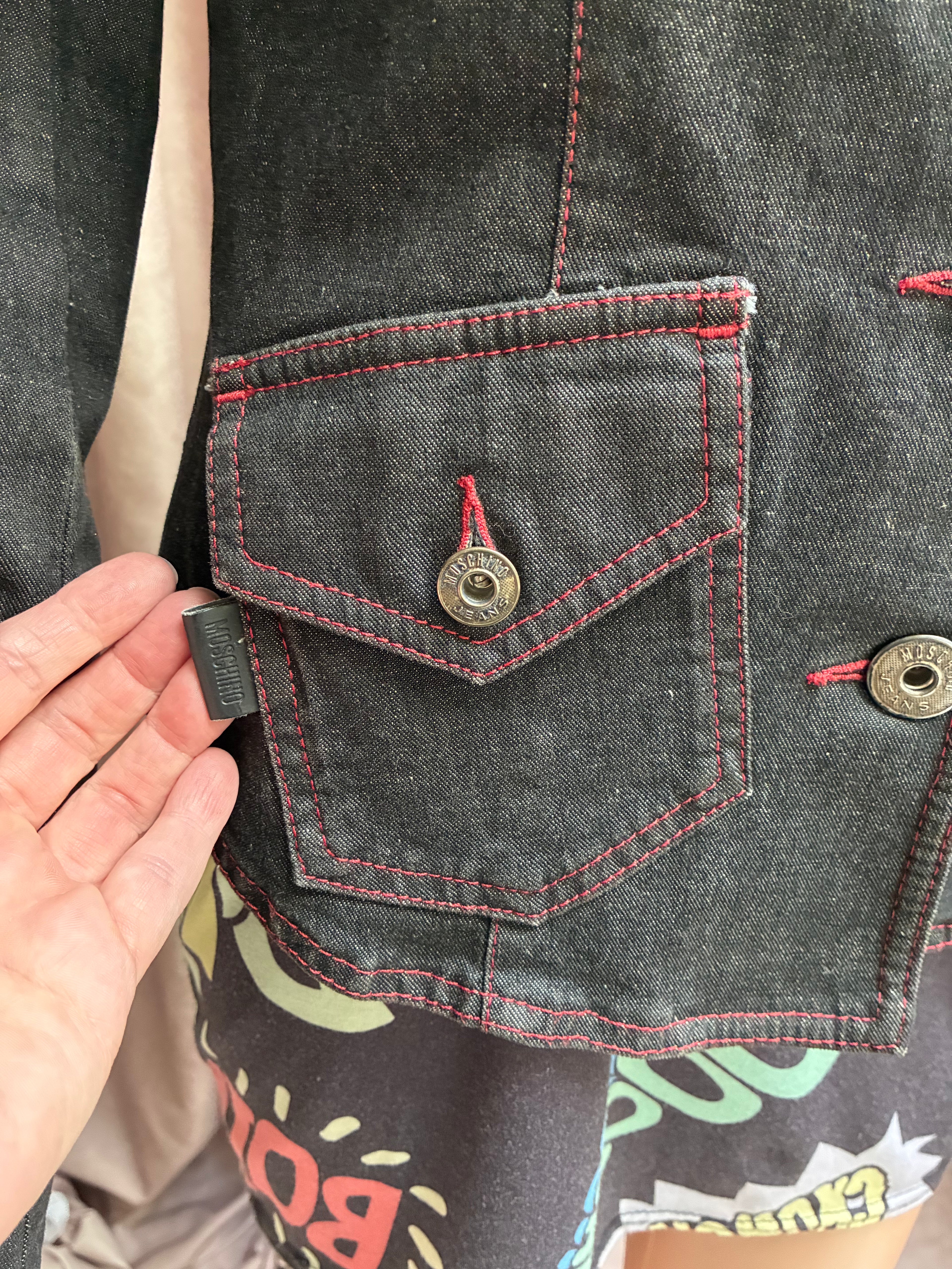 Moschino Jean Jacket