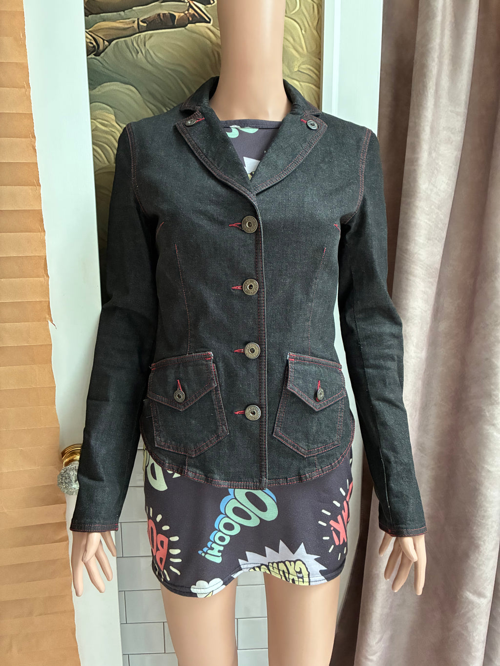 Moschino Jean Jacket