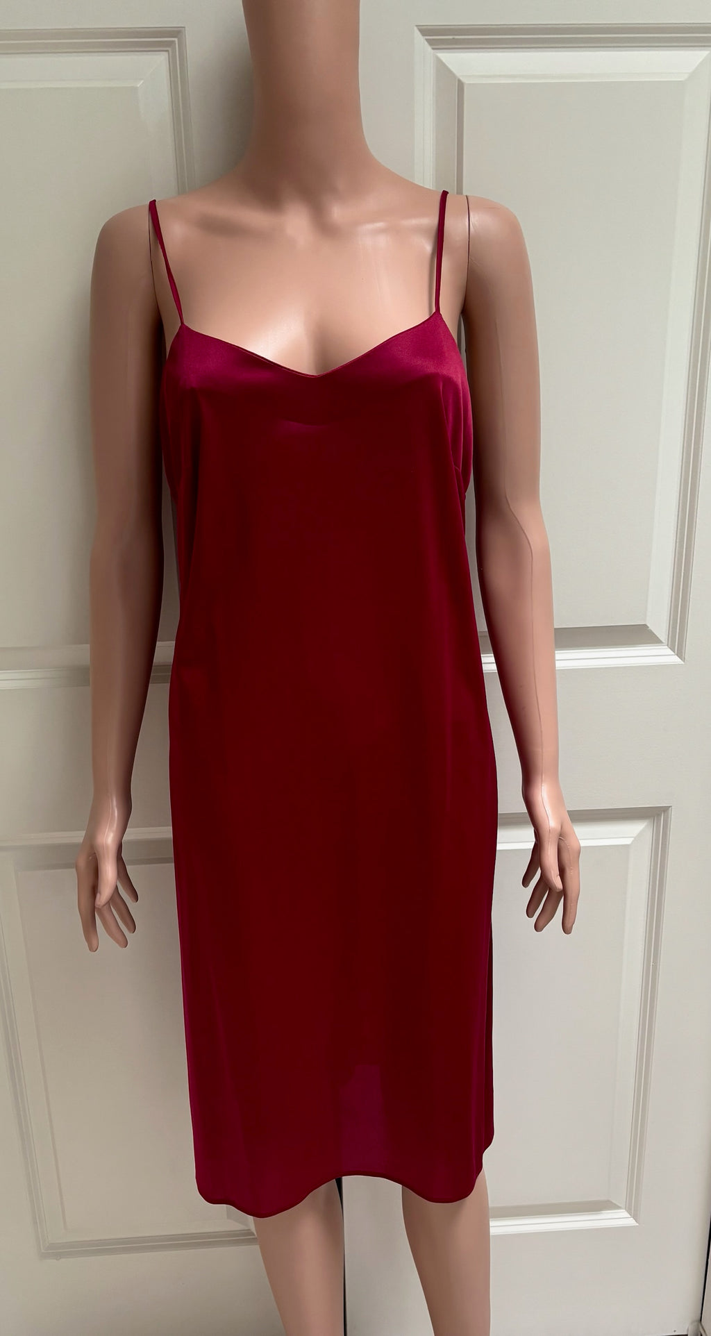 Vintage 80s Slip Dress | Matching Lace Overlay