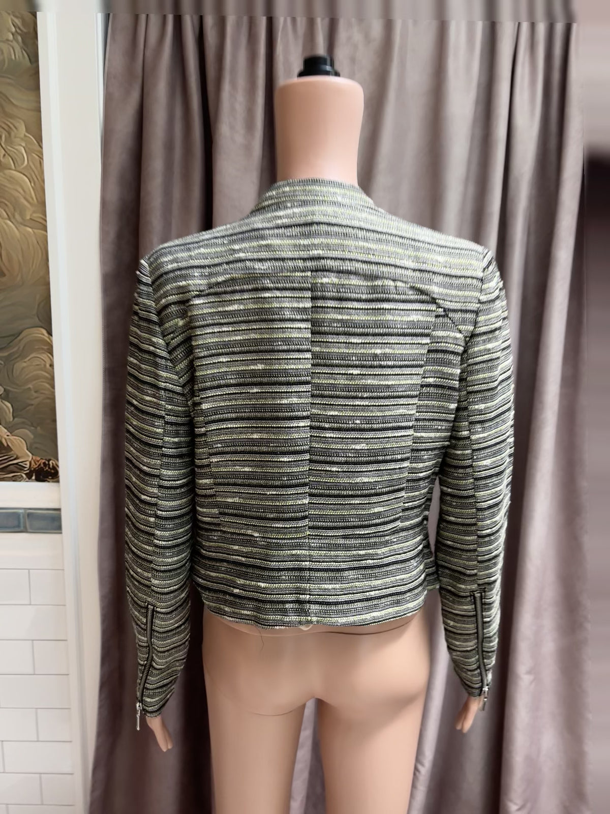 Vintage Mossimo Multi-Metallic Sparkly Blazer | Black, Silver, Gold & Copper | Size 12