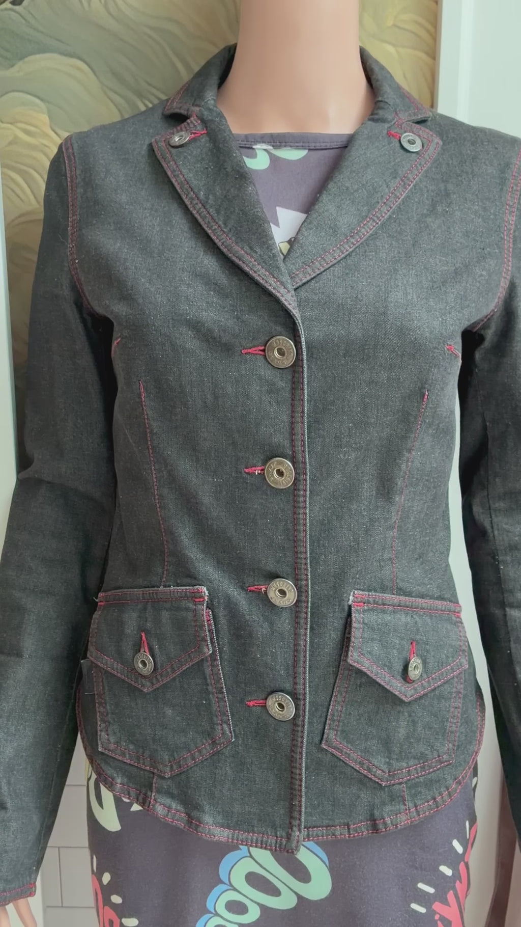 Moschino Jean Jacket