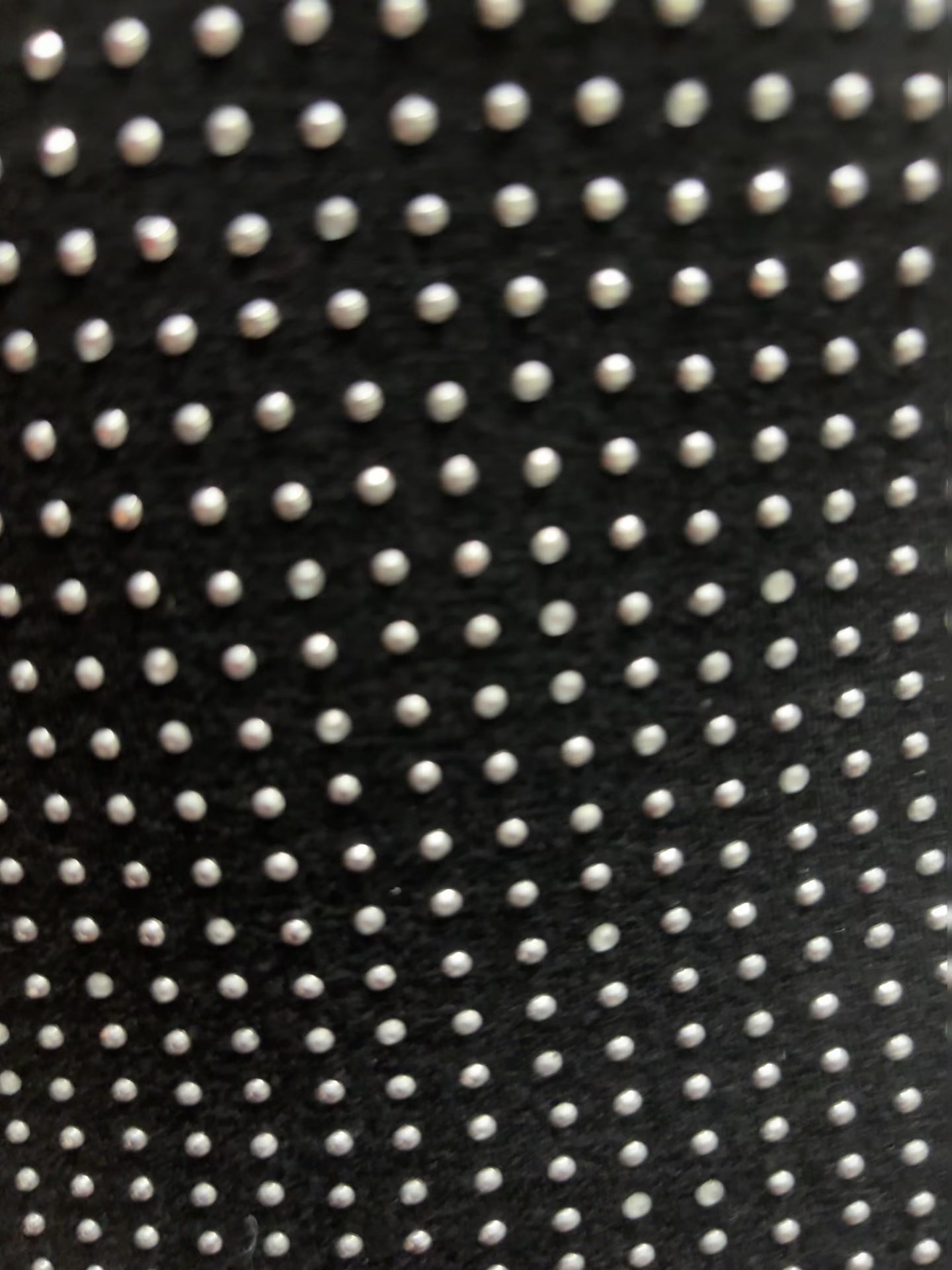 Black Silver Studded Open Back Mesh Bodycon Dress