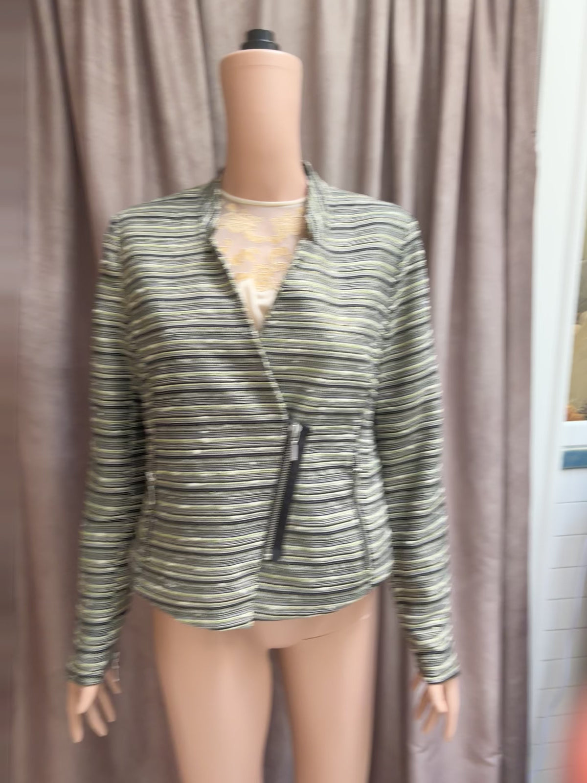 Vintage Mossimo Multi-Metallic Sparkly Blazer | Black, Silver, Gold & Copper | Size 12